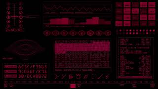 Andy Fielding - Retro SciFi Screensaver Red - 1080p, 12 Hours