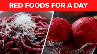 Red Foods For A Day • Tasty Recipes