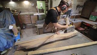 Making live edge mirrors