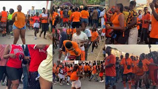 Orange Friday celebration 🎉 ooo cape Coast  - Fetu Afahye