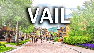 Vail, Colorado in Summer | Walking Tour in 4K