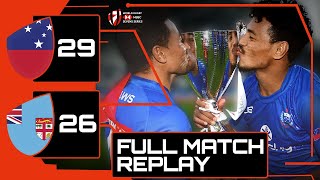 When Samoa won their FIRST TITLE in France | 2016 Paris World Rugby Sevens Series Final