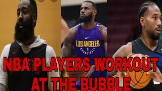 NBA Players Workouts Inside The NBA Bubble Orlando | NBA 2020 | NBA AT THE BUBBLE