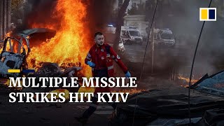 Russia bombs Kyiv and several other cities across Ukraine, killing civilians