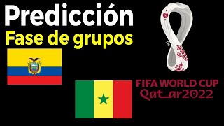TAROT🔮MUNDIAL QATAR 2022⚽Fase de grupos ECUADOR vs SENEGAL  Martes 29 de Noviembre