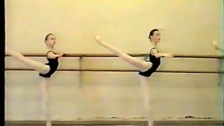 Vaganova Ballet Academy, 1994 - ballet grade 3 exam, the barre