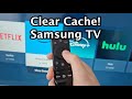 How to Clear Cache Memory on Samsung Smart TV!