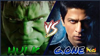 Hulk Vs G.One - Who Would Win a Fight - KrazY Battle
