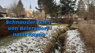 Schnauder Teil 1 von Beiersdorf nach Kayna