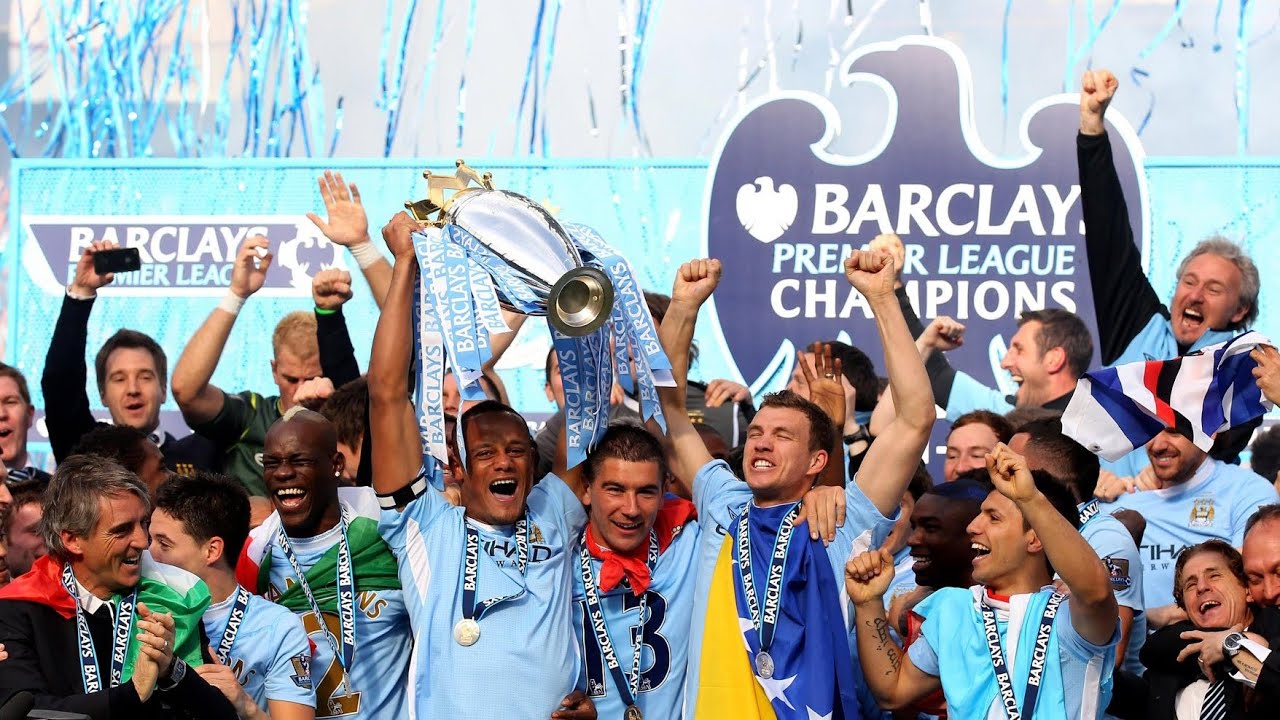 Epic Comeback Menit Akhir Man City Juara BPL Perdana (2011/2012 ...