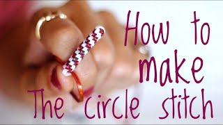 How To Start The Circle/Barrel Stitch for Lanyard, Boondoggle, Scoubidou