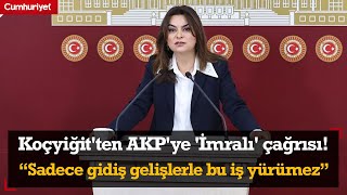 Gülistan Kılıç Koçyiğit'ten AKP'ye 'İmralı' çağrısı! Sadece gidiş gelişlerle bu iş yürümez