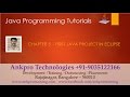 Java for beginners - Chapter 5: First java project in eclipse (Hello world in Java)