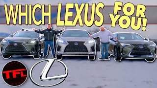 Lexus UX vs. NX vs. RX: I Need A Funky And Fuel Efficient Car Which Should I Buy?