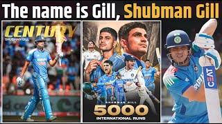 IND vs ENG: Shubman Gill smashed 112 (102) in 3rd ODI \u0026 becomes fastest to complete 2,500 ODI Runs !