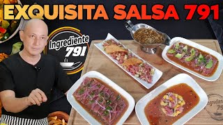 Como hacer SALSA para el ATÚN [Receta Ingrediente 791]