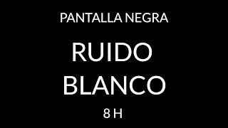 RUIDO BLANCO RELAJANTE PERFECTO PARA DORMIR - PANTALLA NEGRA