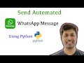 WhatsApp Tricks | Send Automated Instant and Scheduled WhatsApp Message Using Python