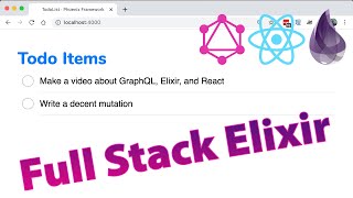 Full Stack Application with Elixir, GraphQL, and React #3: Apollo, stealing design from Apple