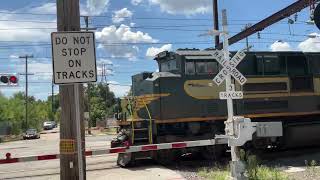 NS 1068 Erie Heritage Unit Going By Ford St Crossing In Norristown PA