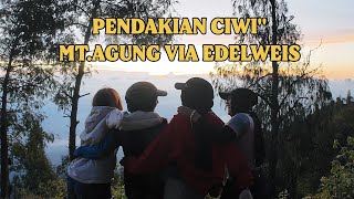 PAMALI APA DI GUNUNG AGUNG ATAP BALI 😱🥺 || PENDAKIAN MT.AGUNG VIA EDELWEIS 3.142MDPL #SMVLOG106