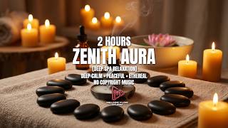 ZENITH AURA (2 HOURS) Deep Relaxation Spa Massage / Ambient Healing Music | No Copyright Music