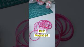 DIY Navratri Bangles #shorts #diy