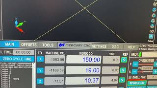 Drilling machine example code test . Uccnc