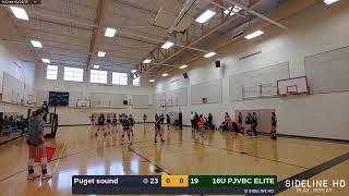 16U PJVBC ELITE vs. Puget sound (2025.02.23)