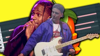 How to Make Guitar Melodies For Travis Scott From Scratch w/ Stock FL Studio Plug-ins (Video Essay)