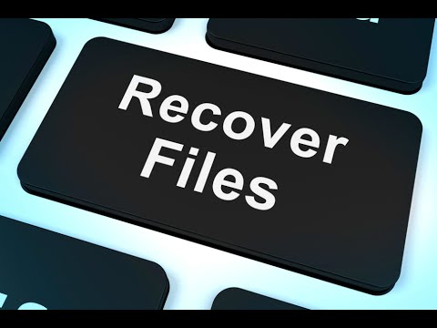 How to recover deleted files