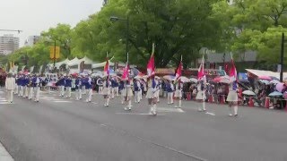 第40回ひろしまフラワーフェスティバル(2016/5/3) 広島市消防音楽隊/広島市消防団