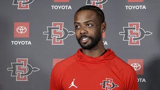 SDSU MEN'S HOOPS: PLAYERS JARED COLEMAN-JONES \u0026 MILES BYRD PREVIEW FRESNO STATE