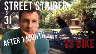 Street strider 3i / did after 1 month my mcl hurt?