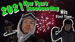 New Years 2021- Snowboarding Perfect North Slopes