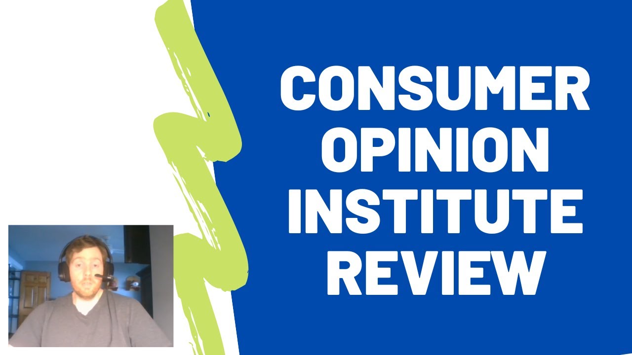 Consumer Opinion Institute Review - Is This Survey Site Legit? - YouTube