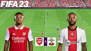 FIFA 23 | Arsenal vs Southampton - Premier League English 22/23 - PS5 Gameplay