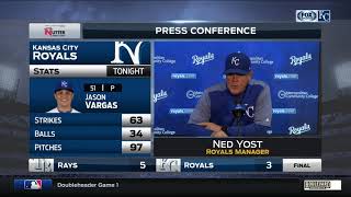 Yost on Vargas: ‘He keeps going out there and competing’