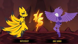 Super Stickman Dragon Warriors - Naruto Full Kurama Mode Vs Sasuke Susano, Tournament