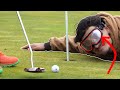 Golfing With Vision Impaired Goggles!