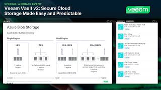 Veeam Vault v2: Secure Cloud Storage Made Easy and Predictable