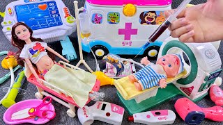 11 Minutes Satisfying with Unboxing Doctor Playset，Pregnant Women Giving Birth Toys Review| ASMR