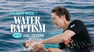 Church-Wide Water Baptism with Joel Osteen LIVE | September 10, 2022