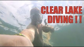 Diving In One of Wisconsin's Most Clearest Lakes !!