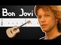 You Give Love A Bad Name - Bon Jovi Guitar Tabs, Guitar Tutorial, Guitar Lesson