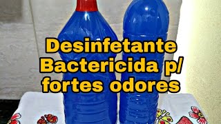 DESINFETANTE CASEIRO BACTERICIDA eliminador de odores forte | DICAS SIMPLES