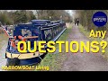 NARROWBOAT Living - Winter cruising - Any QUESTIONS? Ep82