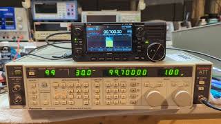 Testing new-to-me Panasonic VP-8131A AM/FM stereo signal generator