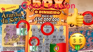 #raspadinha Portugal scratch off tickets+view from the park