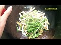 【韭菜炒香干】脆爽软糯，特别下饭！你吃饭了么~ chinese chives sautéed dried tofu